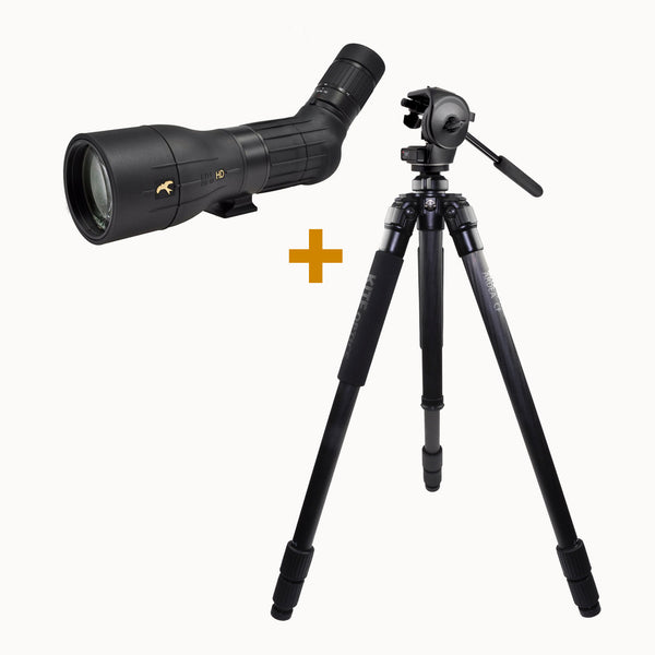 Longues-vues Kite Optics KSP 80 HD 25-50X80 + Trépied Ardea CF avec rotule Manfrotto 128 RC Longues-vues Kite Optics KSP 80 HD 25-50X80 + Trépied Ardea CF avec rotule Manfrotto 128 RC