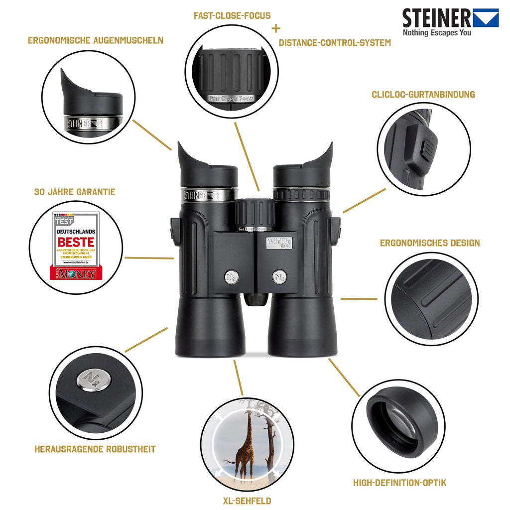 Jumelles Steiner Wildlife 8X42