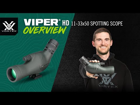 Longue vue Vortex Viper HD 11-33x50 coudée