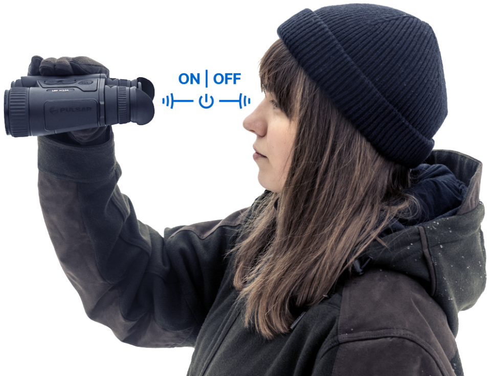 JUMELLES Pulsar à imagerie thermique MERGER LRF XQ35