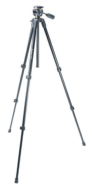 Trépied aluminium vesta 233ap avec rotule panoramique ph-23 spécial longue-vue