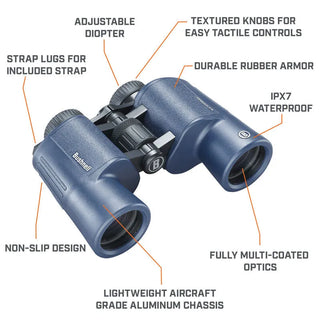 Jumelles Bushnell H2O 2.0 Porro 10x42