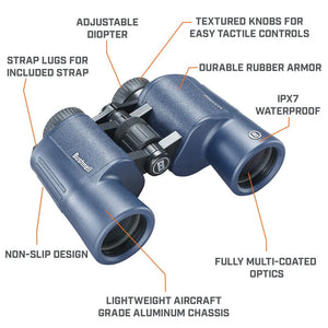 Jumelles Bushnell H2O 8X42 2.0 Porro