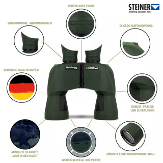 Jumelles Steiner Nighthunter 8x56